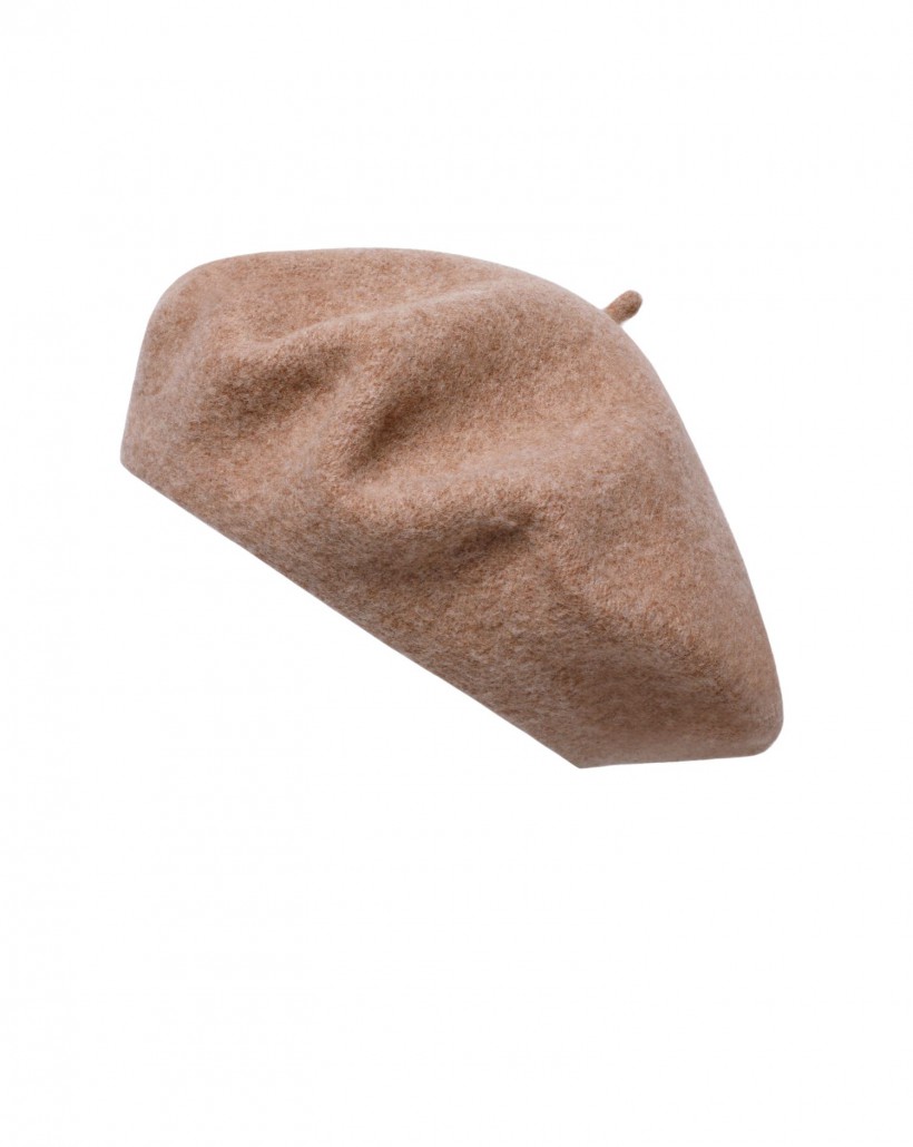 Beżowy beret